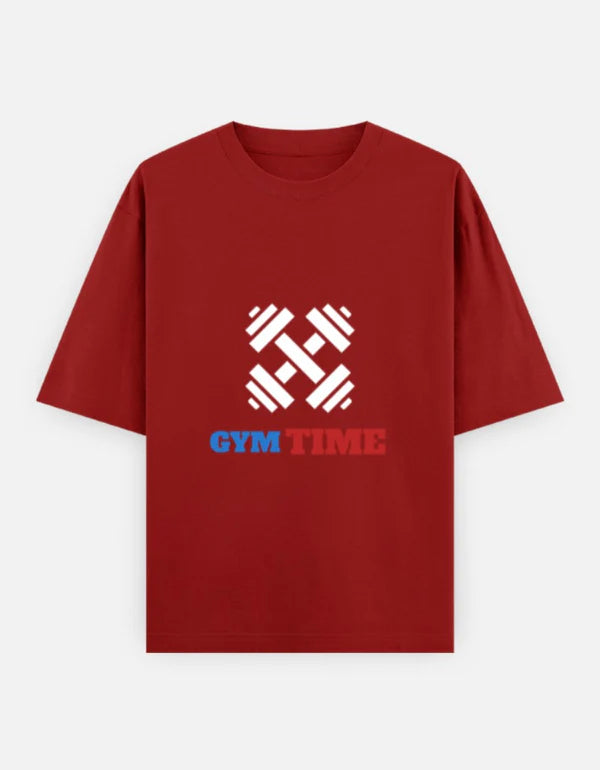 GYM TIME T-Shirt – Bold Fitness Workout Tee for Men & Women