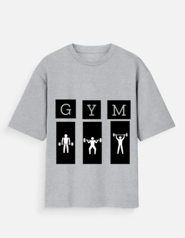 GYM Motivation T-Shirt – Funny Fitness Workout Tee for Men & Women