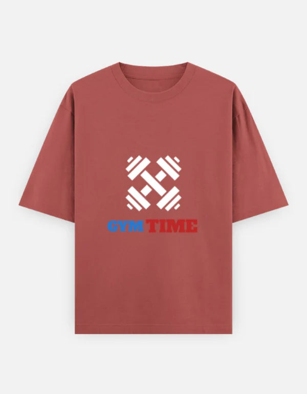 GYM TIME T-Shirt – Bold Fitness Workout Tee for Men & Women