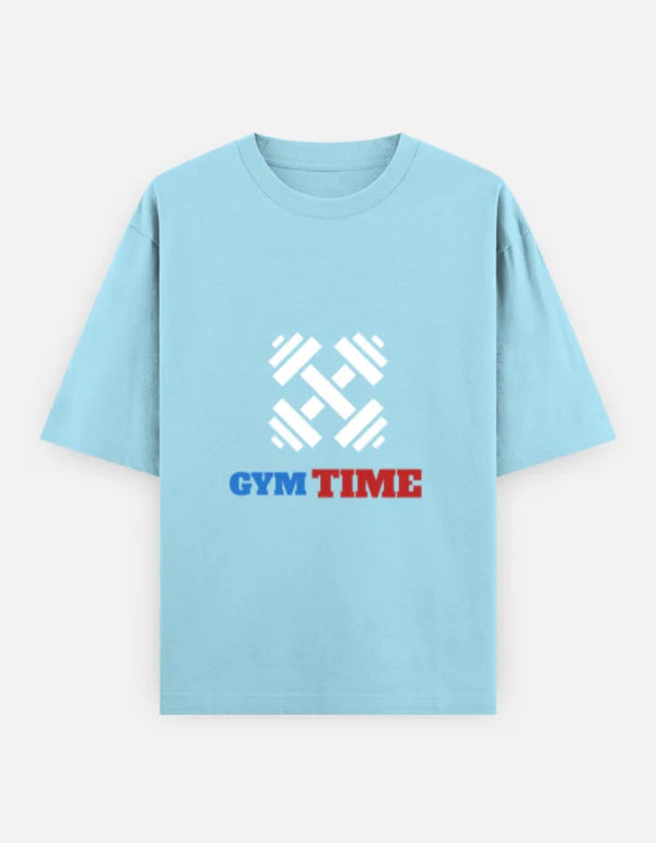 GYM TIME T-Shirt – Bold Fitness Workout Tee for Men & Women