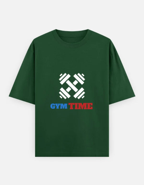 GYM TIME T-Shirt – Bold Fitness Workout Tee for Men & Women