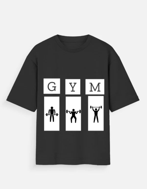 GYM Motivation T-Shirt – Funny Fitness Workout Tee for Men & Women